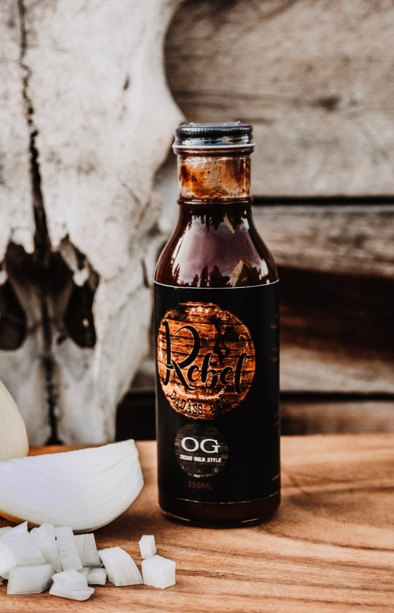 Rebel Badass BBQ Sauce - OG Texas Bold Style