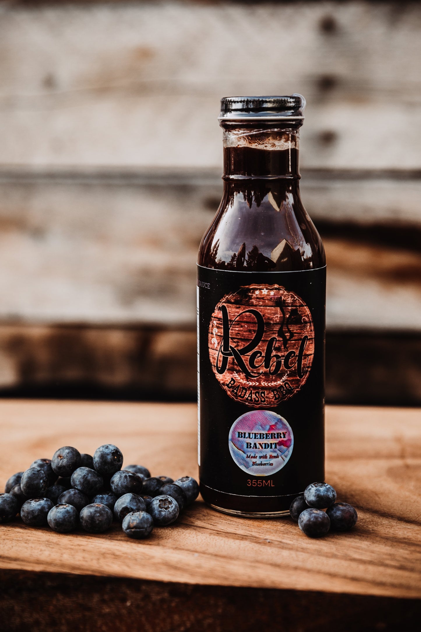 Rebel Badass BBQ Sauce - Blueberry Bandit