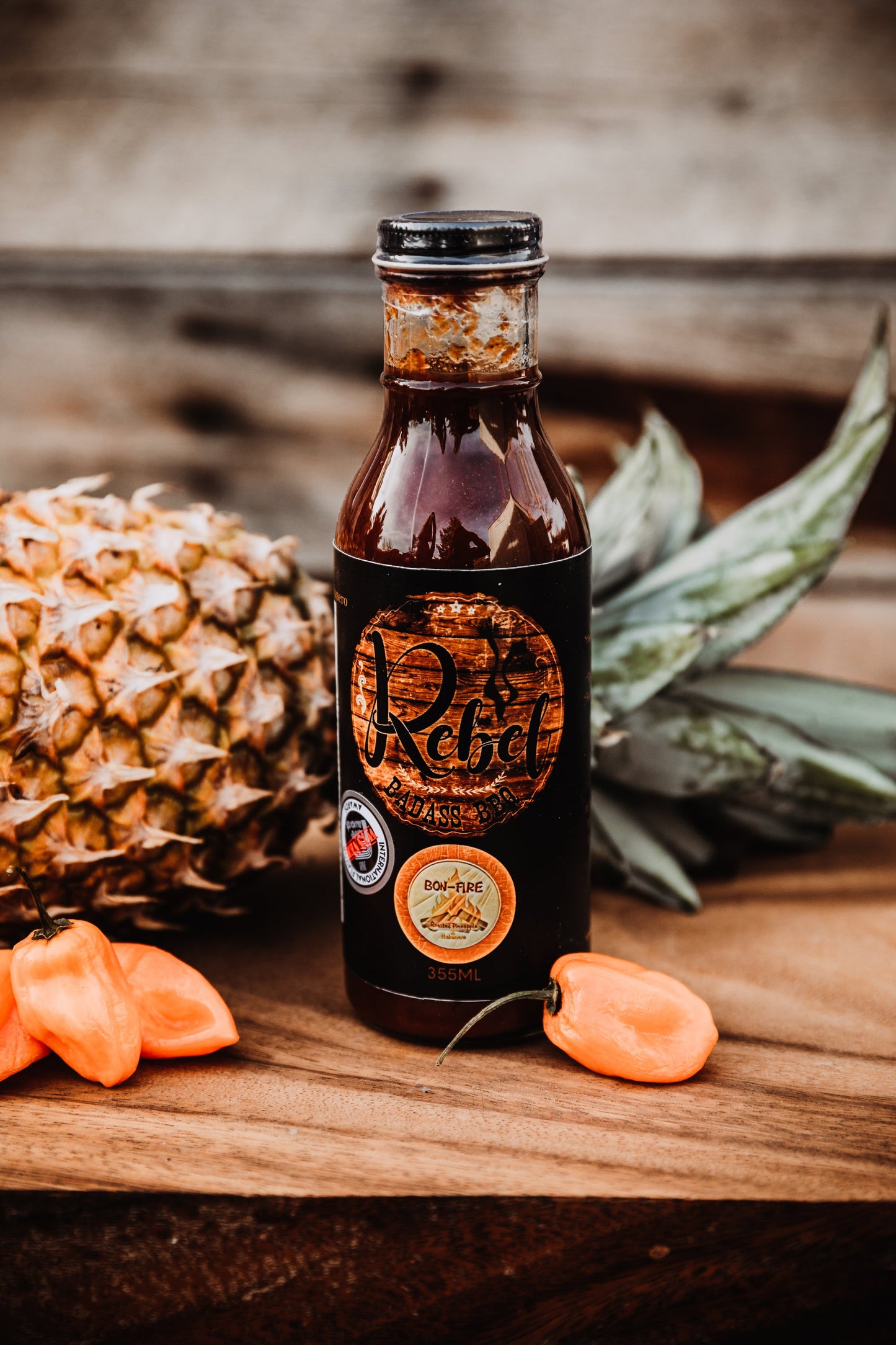 Rebel Badass BBQ Sauce Bon-Fire