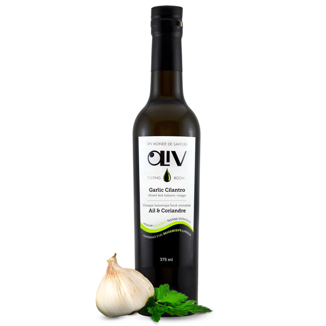 Garlic Cilantro Balsamic Vinegar